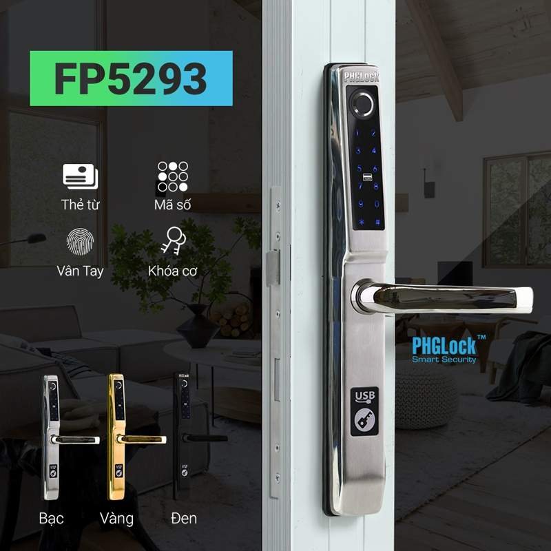 Khoá điện tử PHGLOCK FP5293 HELLOCOOK