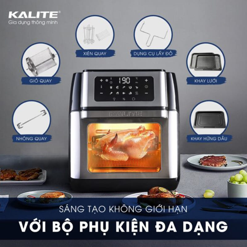 Nồi chiên không dầu Kalite Q10  hellocook