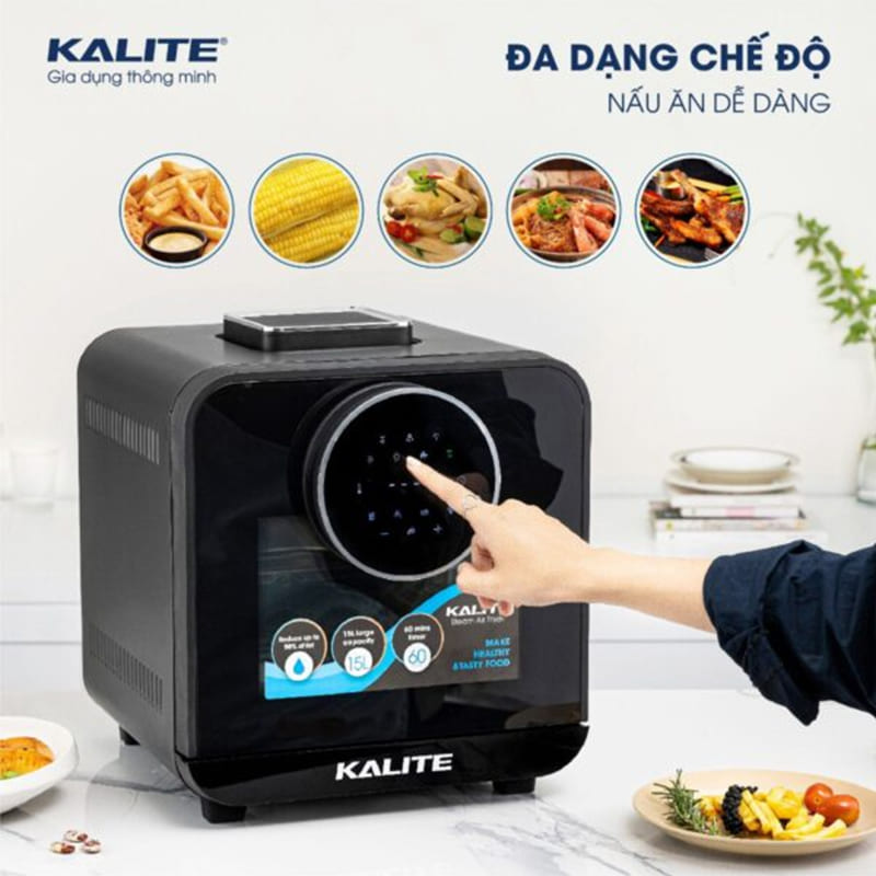 chức năng Nồi chiên hơi nước Kalite Steam Star  HELLOCOOK