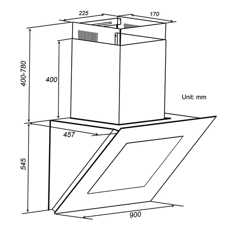 Thông số Máy hút mùi Spelier SP-888 hellocook