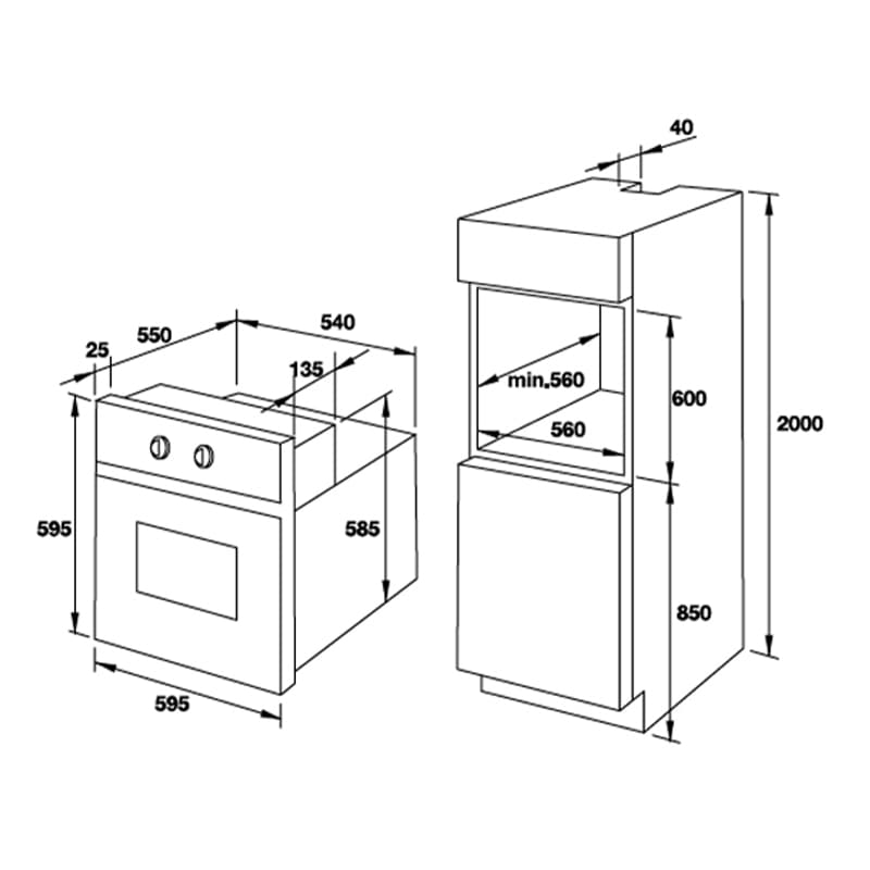 Thông số kỹ thuật Lò nướng hấp kết hợp Q-CLASS Fagor 8H-895TFTN  hellocook