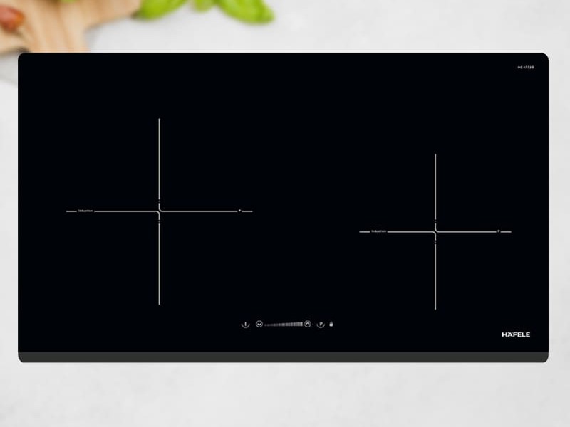 Chức năng bếp từ 2 vùng nấu Hafele HC-I772D hellocook